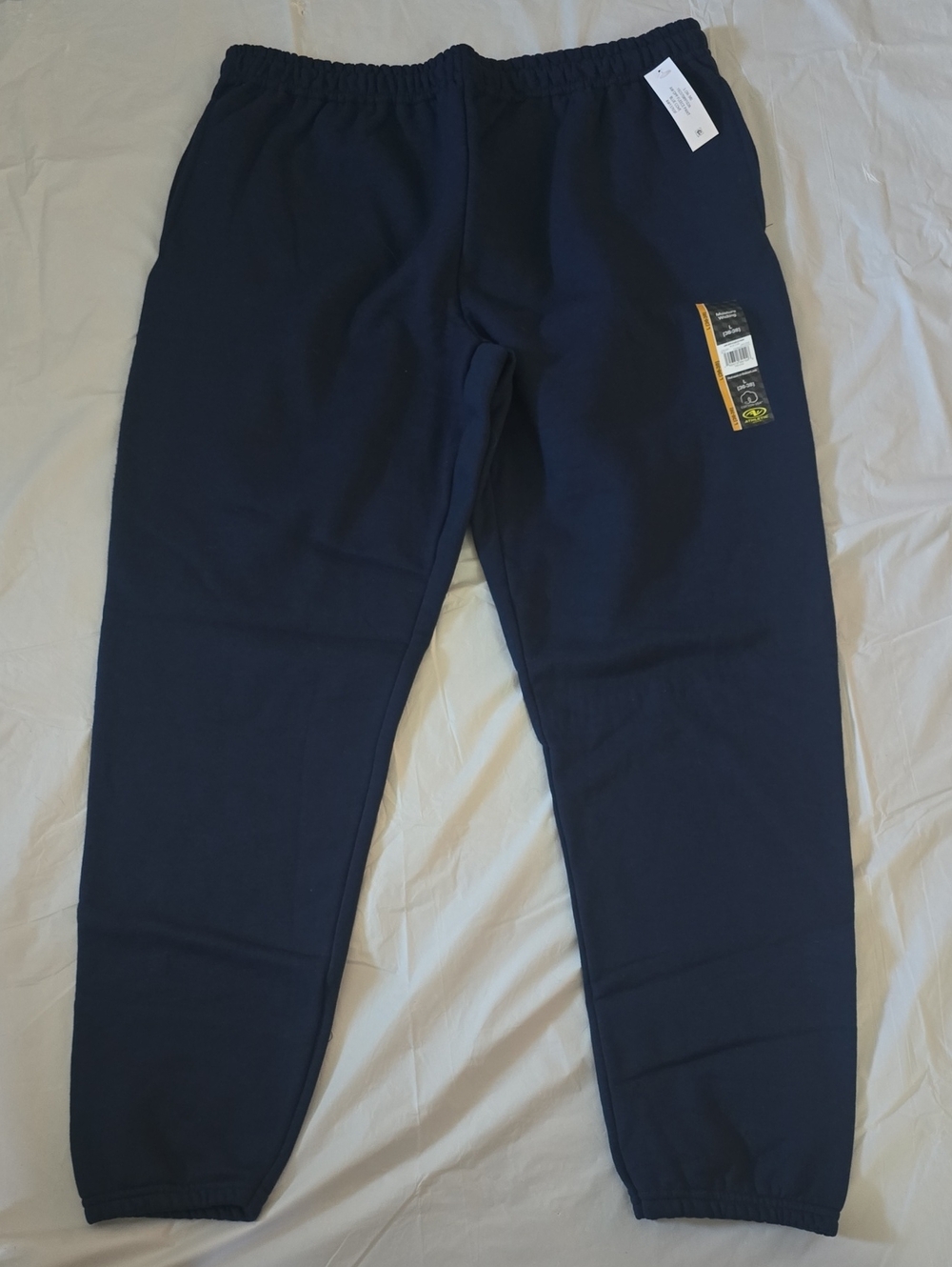 Athletic Works Navy Men's Fleece Jogger Sweatpants